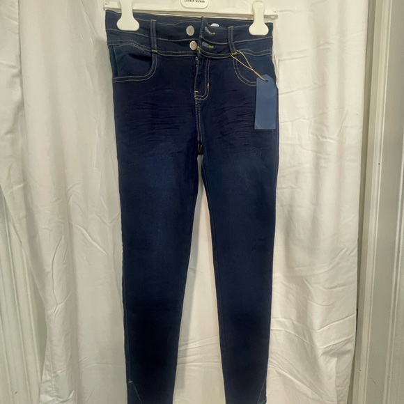 MILANO High Rise Super Skinny Blue Jeans! - Picture 11 of 14